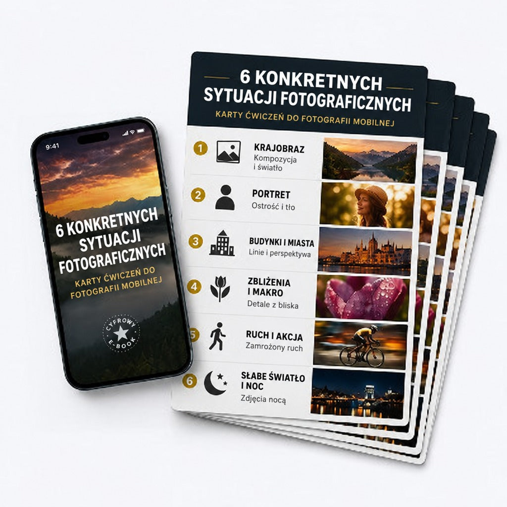Karty ćwiczeń fotograficznych